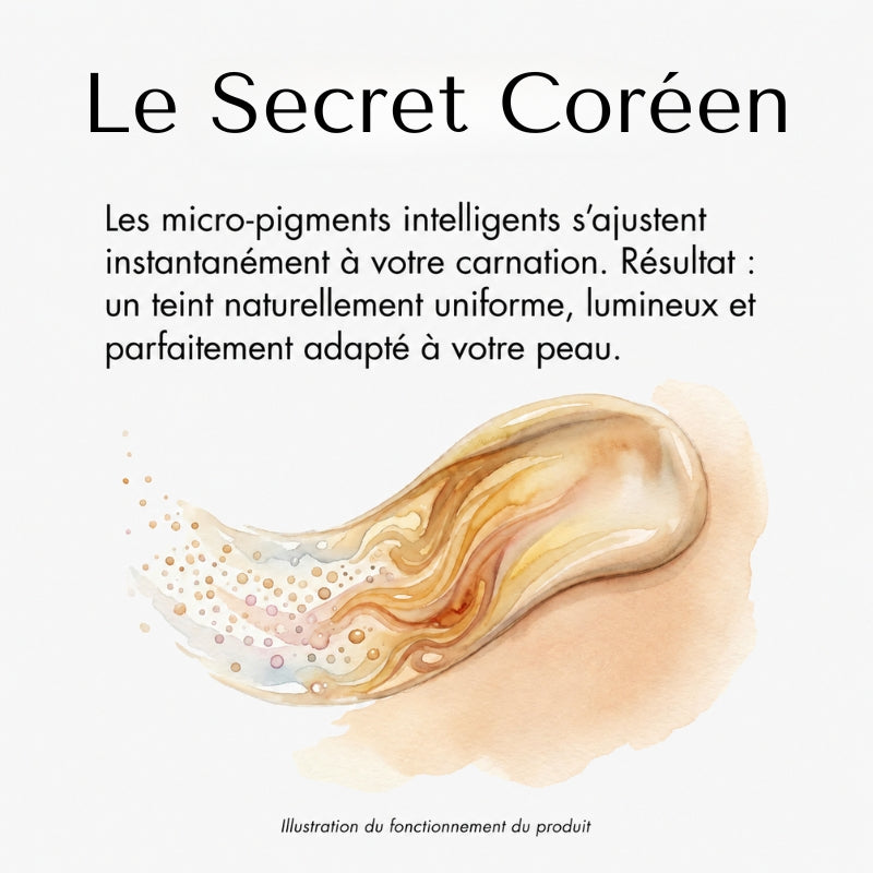 Maison-Luvie™ Fond de Teint Adaptatif – Le secret beauté coréen